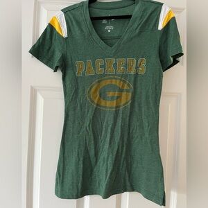 Nike Green Bay Packers Nike V-neck Tee